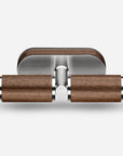 ARTISAN Fenster T-Bar Griff / AWTH Silber & Walnussholz