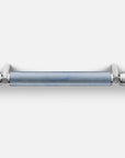 silver and blue marble furniture pull up bar