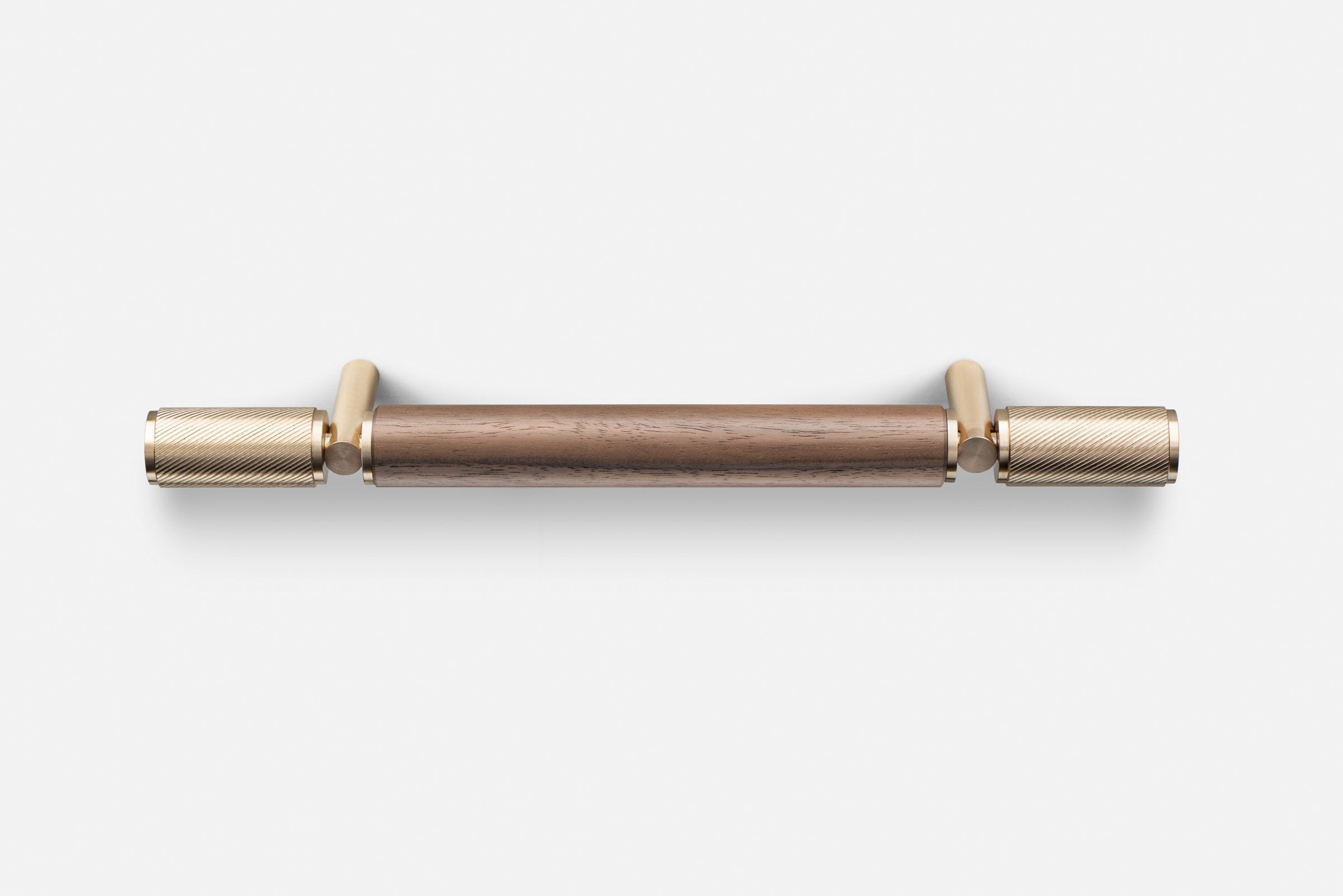 artisan luxury american walnut  wood and gold furniture pull up bars