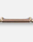 artisan luxury american walnut wood and gold furniture pull up bars