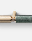 artisan premium green  marble and gold furniture pull up bars 